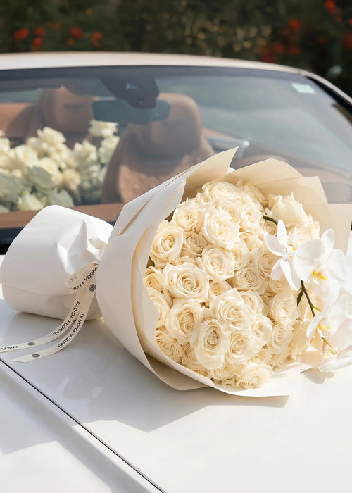 Rose Bouquet Ivory