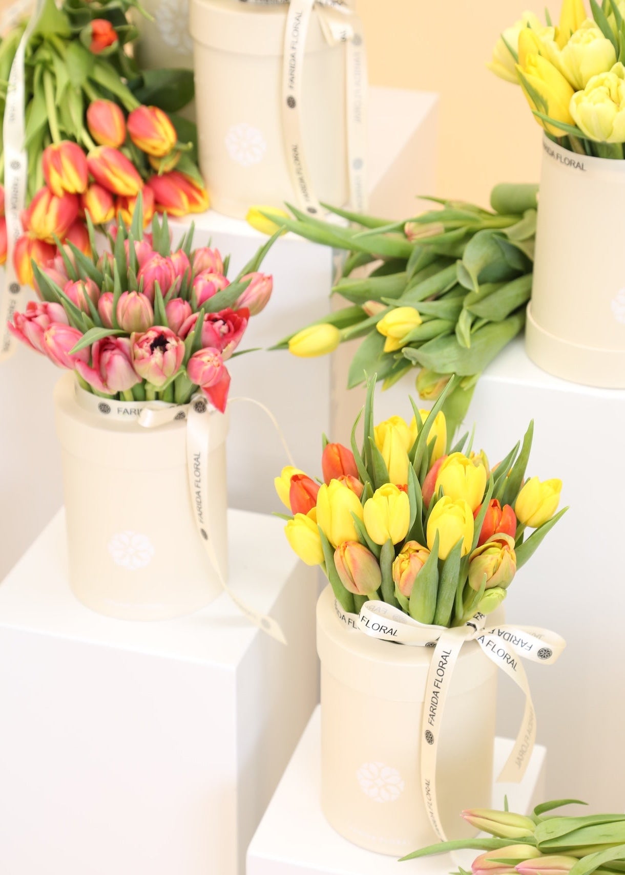 Seasonal Tulip Flower Box
