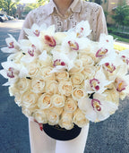 Signature Rose Box Ivory