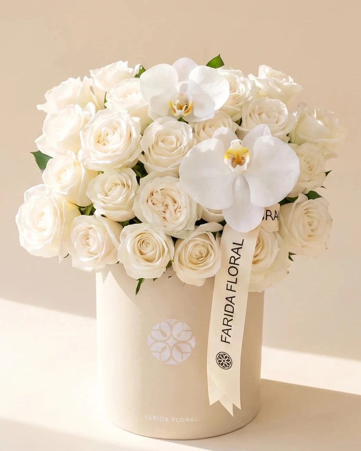 Signature Rose Box Ivory