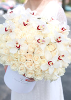 Signature Rose Box Couture Ivory