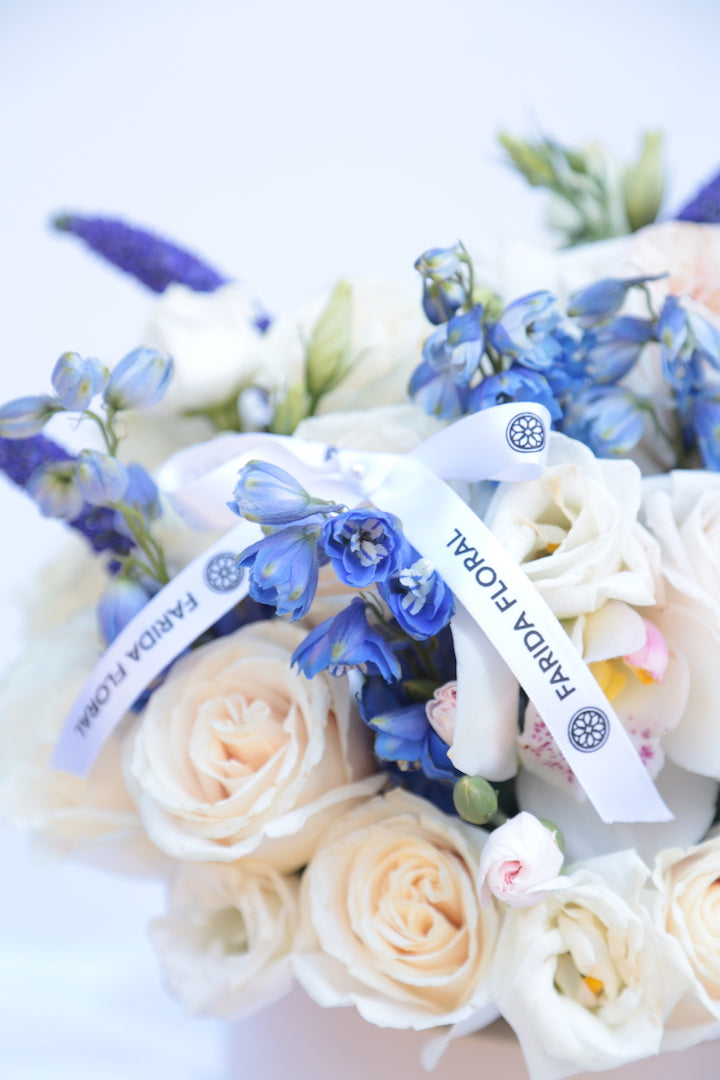 Garden Mix Ivory & Sky