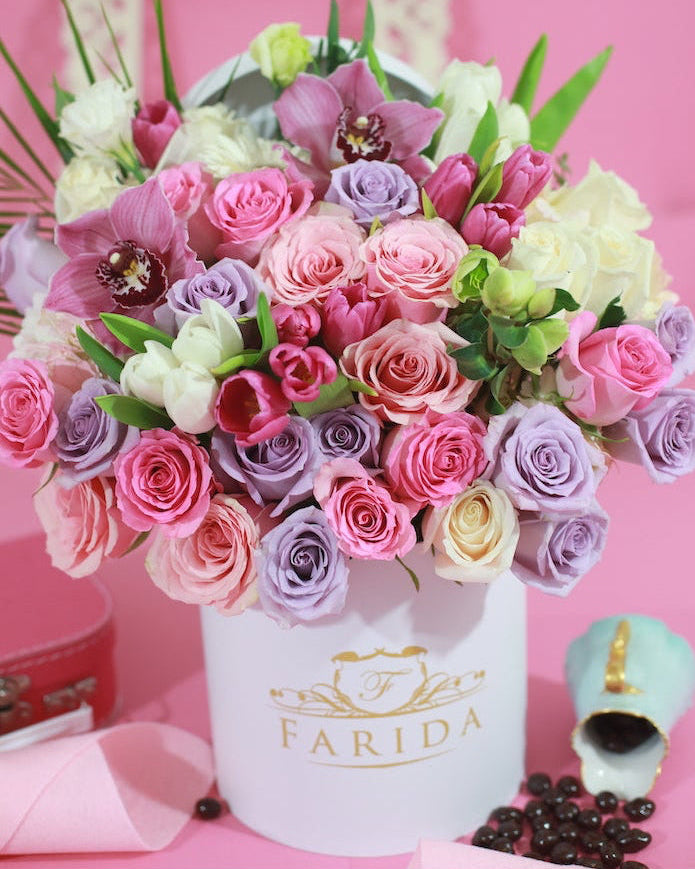 Signature Mix Floral Hatbox