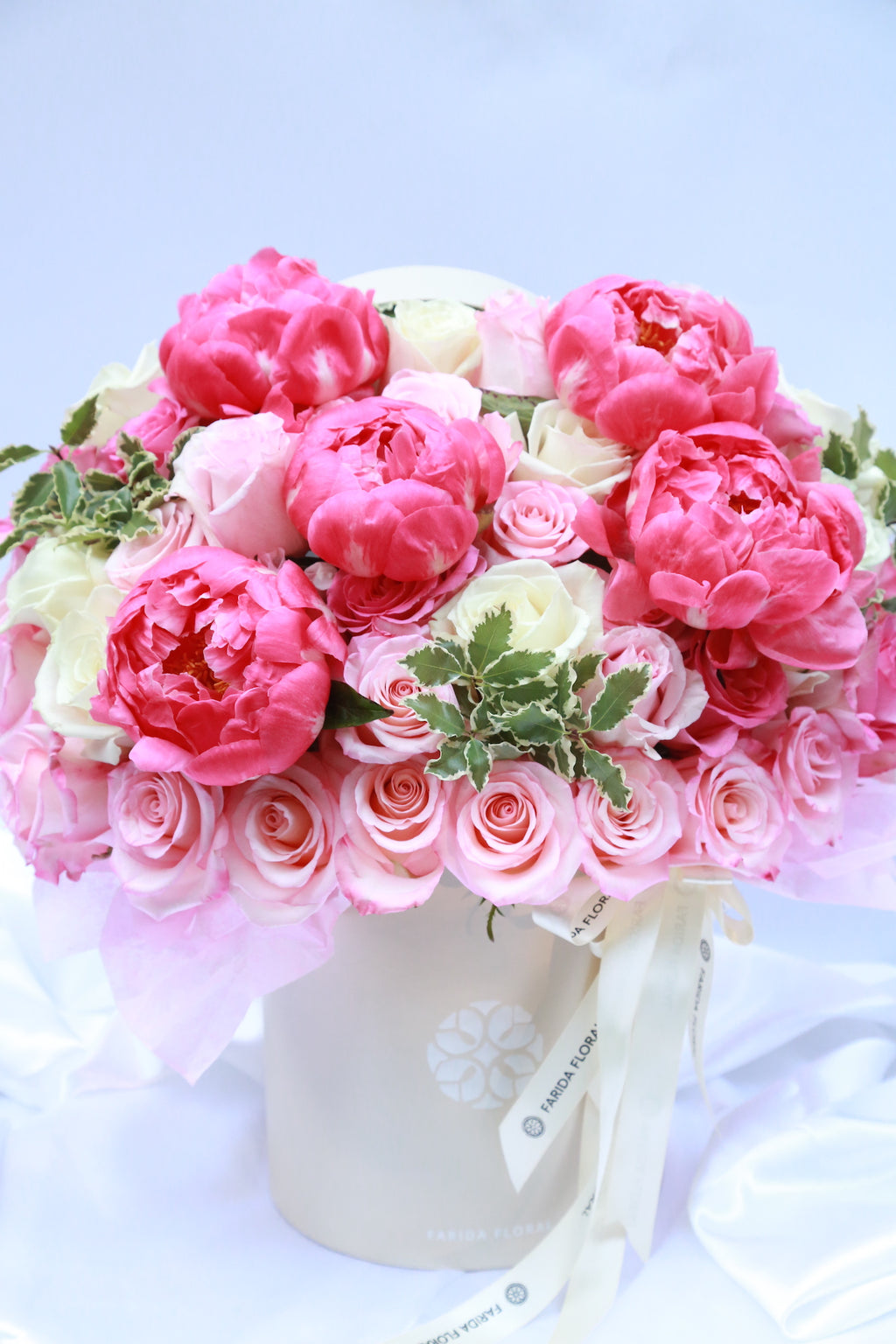 Seasonal Peony Rose Box