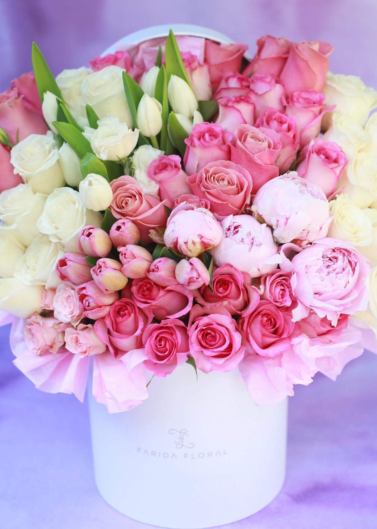 Signature Mix Floral Hatbox