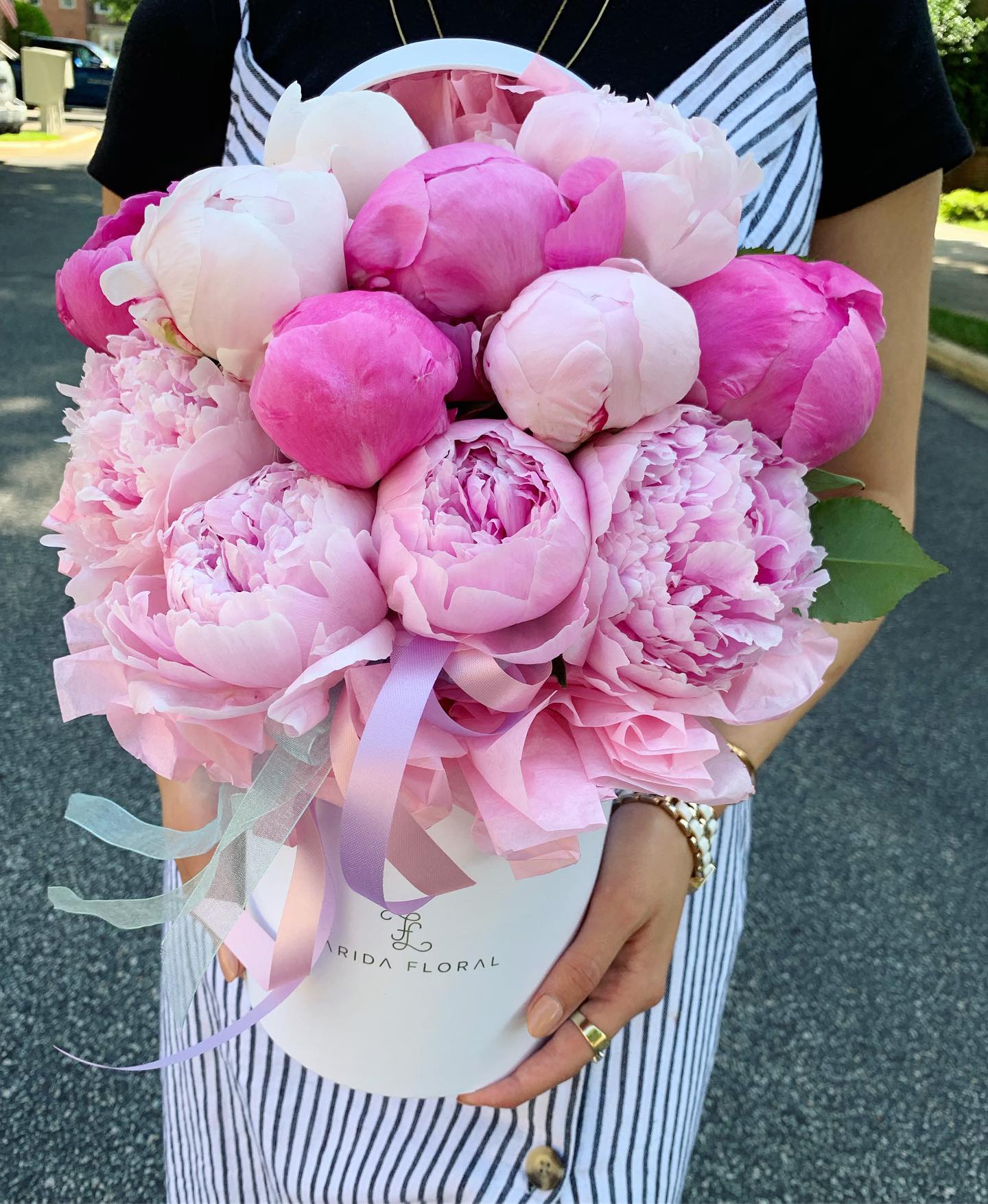 Petite Peony Flower Box(Limited Offer)