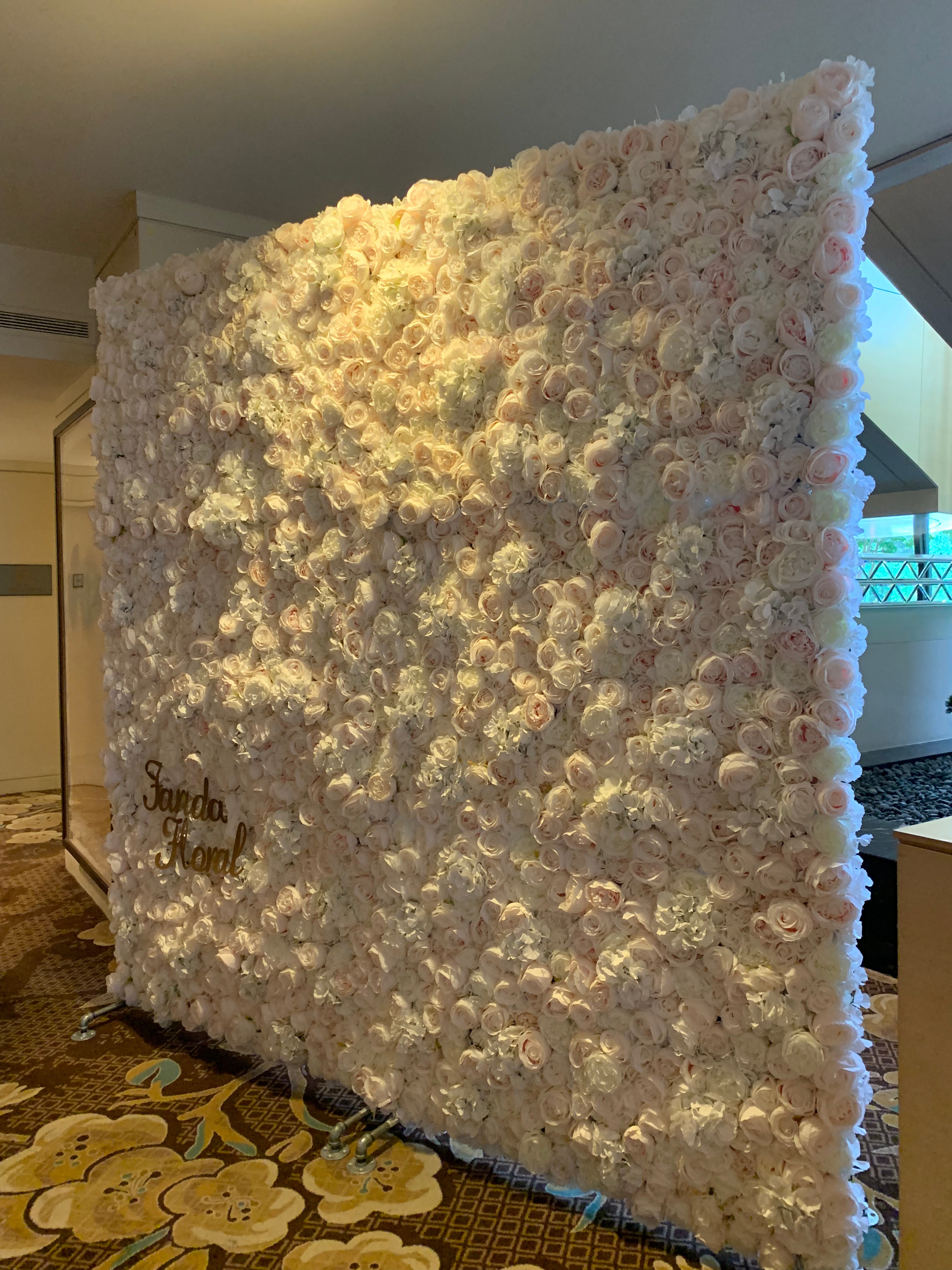 Flower Wall Rental