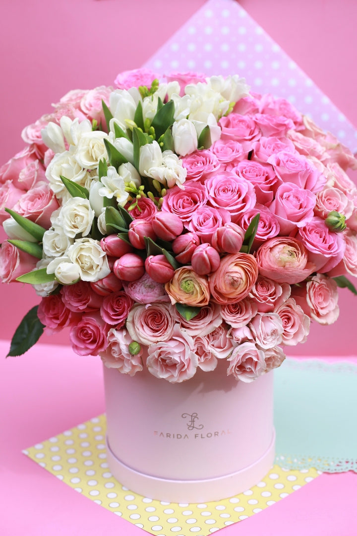 Signature Mix Floral Hatbox