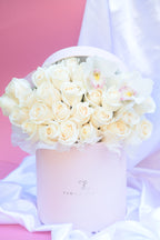Signature Rose Box Ivory
